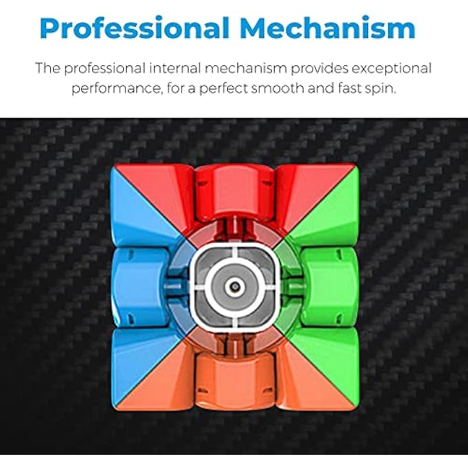 MEILONG MOYU CUBING CLASSROOM CARBON FIBER NON-SLIP WITH FASTER, EASIER AND SOFT 3D PUZZLE FOR BEGINNERS AND PROFESSIONALS (CA1) - Image 3